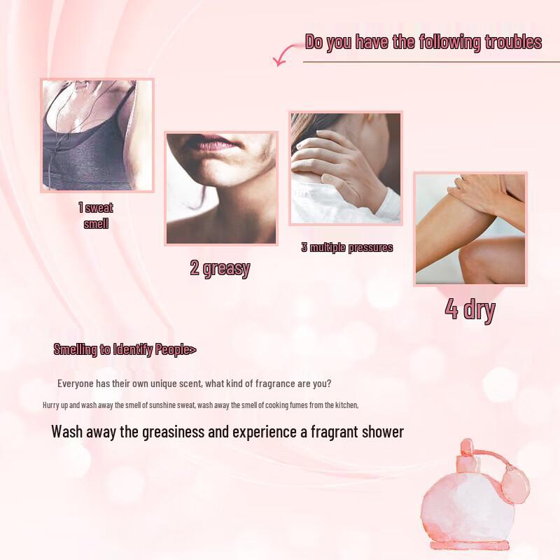 Anbaodi Sweet Love Perfume Shower Gel