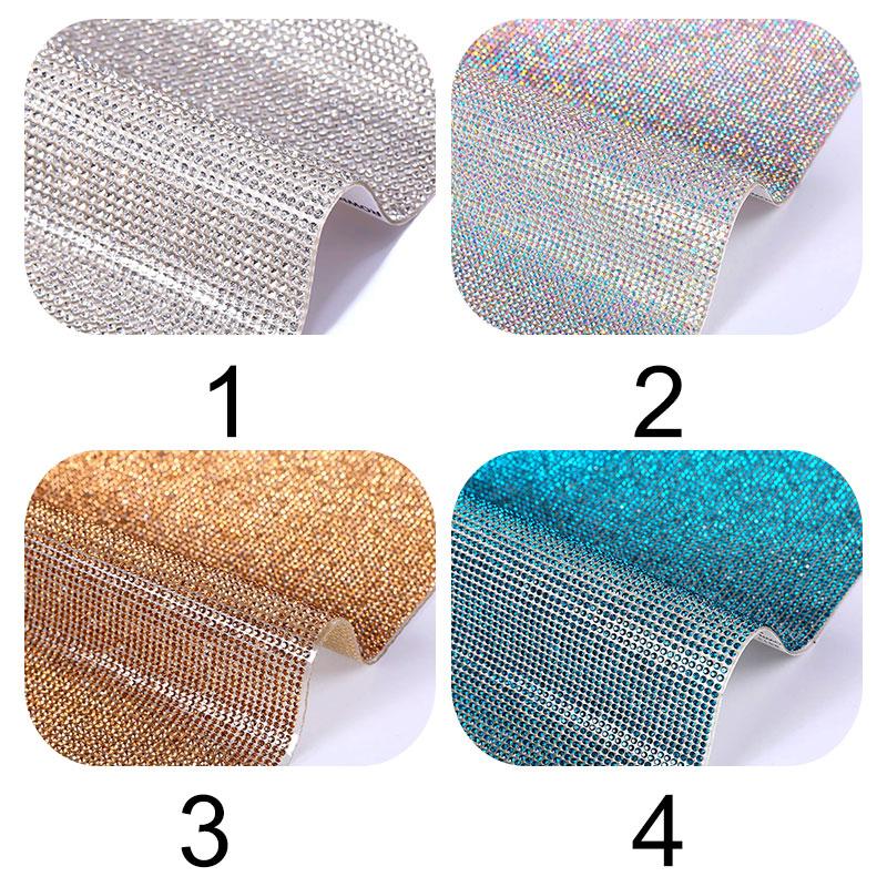 Diamond Crystal Rhinestone Self Adhesive Sticker Sheet Diamante Decal DIY Decor
