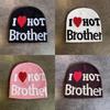 Letter Fashion Heart Pattern Neutral Warm Knitted Hat For Autumn And Winter