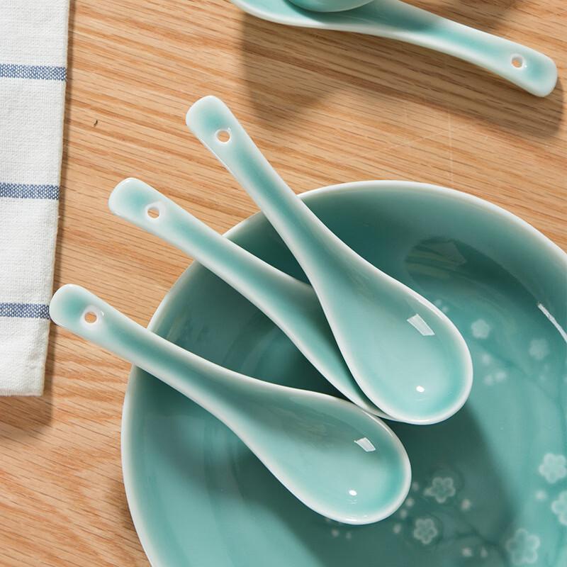 Zhi Shi Ceramic Long-Handle Spoon