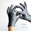 Spandex High Elastic Gloves Jiamus Square Stage Performance Embroidered Female Summer Sun Protection Winter Colorfast Black White Gray