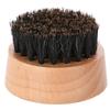 Men Natural Faux Boar Hair Wood Handle Beard Cleaning Shaving Shaping Brush (Beech)