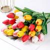 5/10PCS Tulips Artificial Flowers Real Touch Flowers Tulip Bouquet Decor Fake Tulips Flower for Home Wedding Decorations
