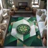 Tappeto Morbido Antiscivolo per Interni con Motivo Calcio Celtic FC, Tappetino Decorativo Sportivo per Camera da Letto