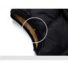 Herren Fleecegefütterte Verdickte Thermoweste für Herbst/Winter Übergroße Stehkragen Ärmellose Jacke für Männer mittleren und höheren Alters
