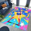 1pc Sailor Moon Anime Cartoon Design Office Chair Mat Non-Slip Carpet for Home Decor, Suitable for Office, Living Room, Bedroom, Game Room - Perfect G