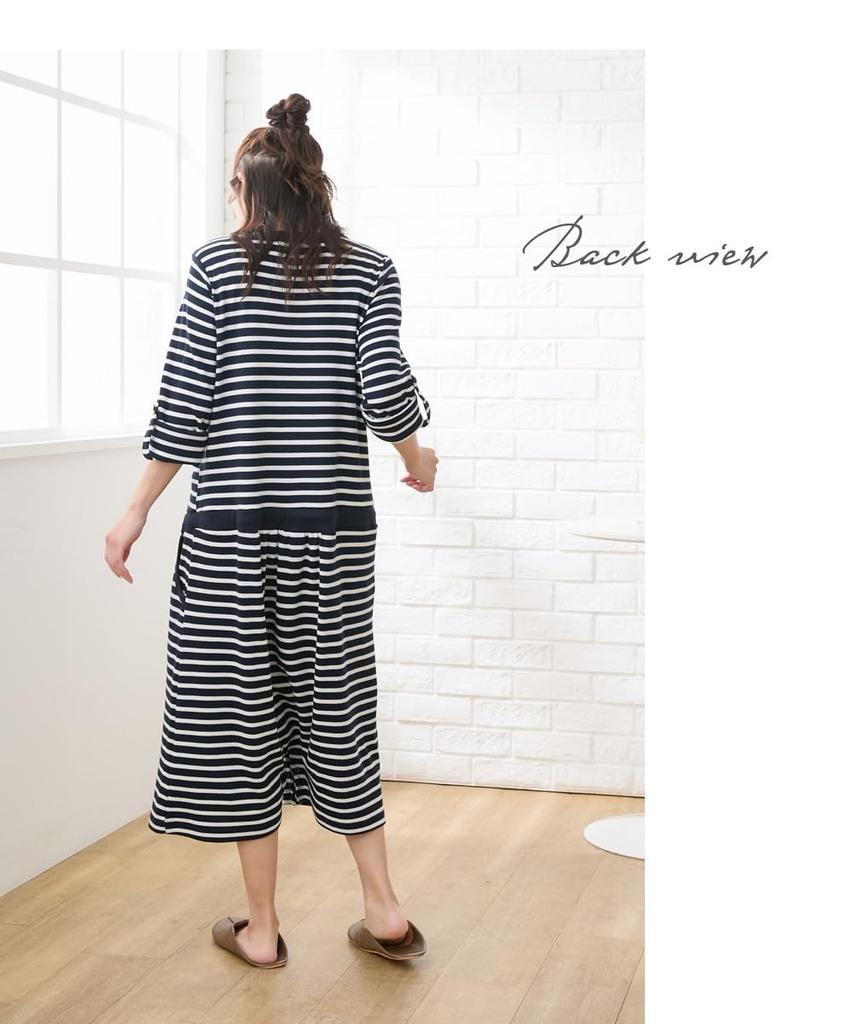 Nissen Maternity Maternity Dress Pajamas that can also be worn as a Romper and Navy Size 4L Women's Loungewear/Nursing Pajamas, 275-Day Pajamas, 2-Way