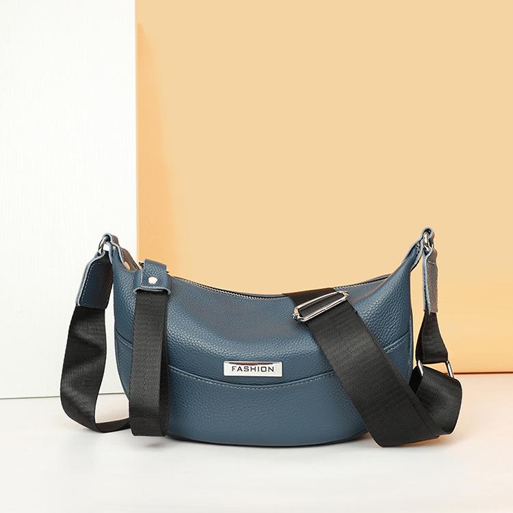 2025 Autumn/Winter Women's Top Layer Cowhide Shoulder Crossbody Bag