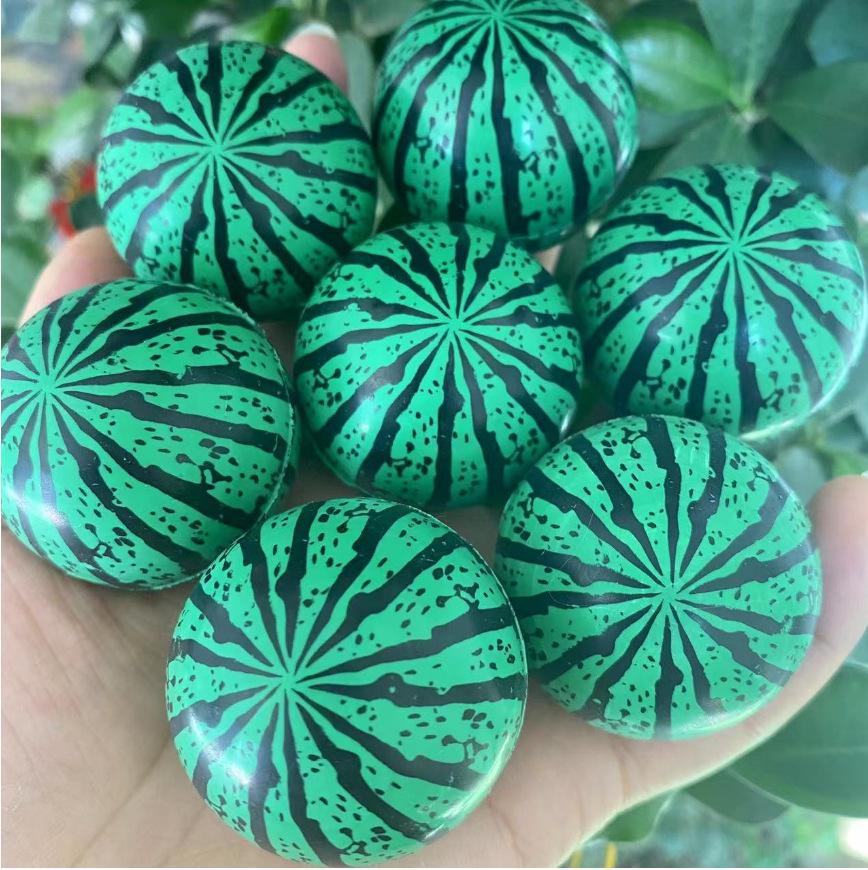 Elastic Cartoon Rubber Bouncing Balls, Extra Large, 50-Pack for Capsule Toy Machines