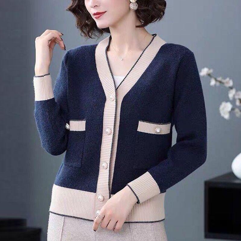 Knitted Cardigans Women Autumn Winter Button Up Loose Cardigan Sweaters Woman Korean Style Long Sleeve Knitwear