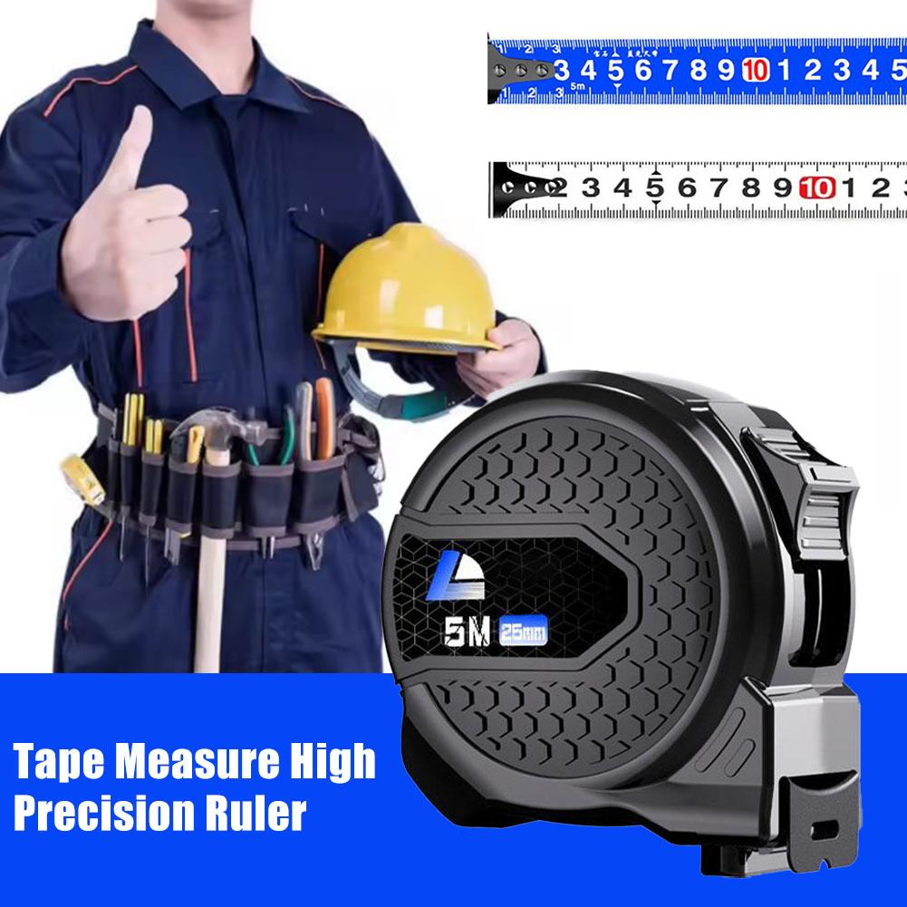 High Precision Metric Tape Measure Retractable 5/7.5/10M Measuring Tape Retractable Ruler Woodworking Ruler Measuring Tools