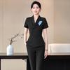 Teluoman Women's Summer Professional Suit Set