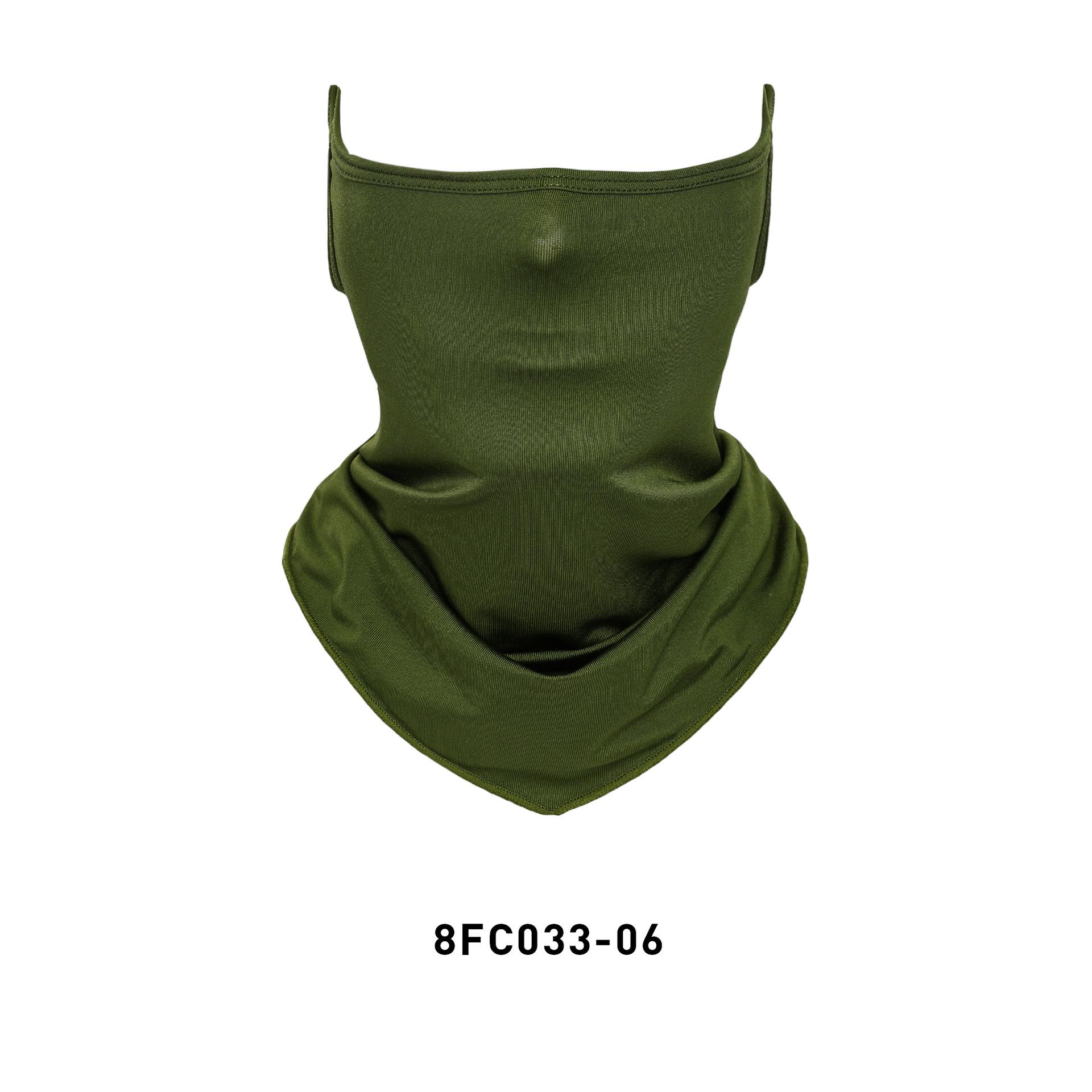 

1pc Lightweight And Breathable Neck Shield Mask with an Earring Mask Scarf, Suitable for Outdoor Sports for Everyone. армія зелений колір