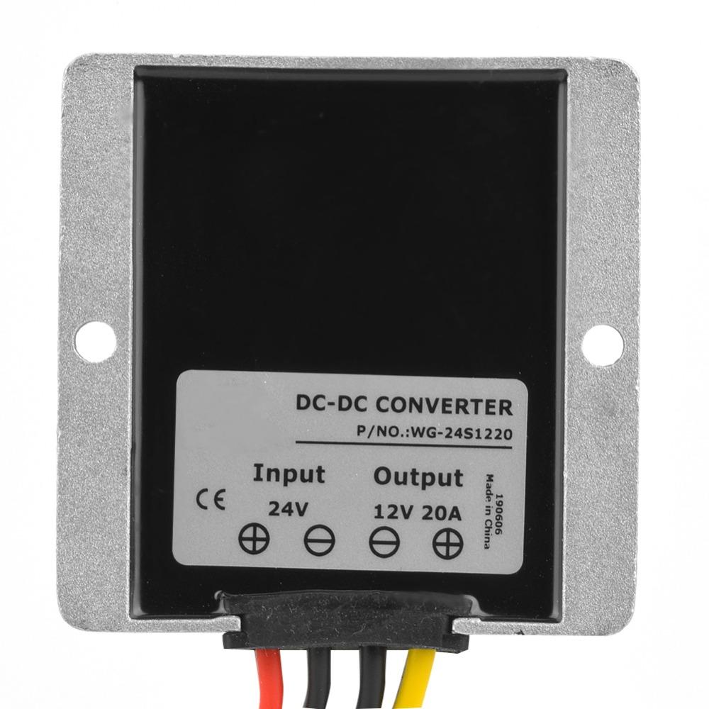 20A DC-DC Converter 240W Step Down Converter Waterproof Voltage Reducer  Power Supply