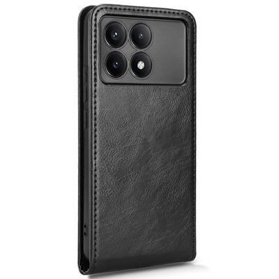 Leather Case For Xiaomi Poco F6 Pro 5G/Redmi K70 5G/Redmi K70 Pro 5G Magnetic Vertical Flip Phone Cover with Card Slot