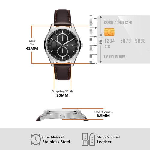 A|X Armani Exchange Men's Brown Watch NA AX1868