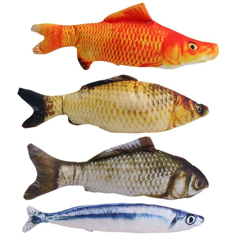 

M-Современный-Кошка Интерактивная Мягкая Рыбка Симуляция Рыбы Рыба Кошка Рыба Интерактивный Питомец Жевать Легкая Установка Легко Использовать