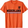 Koszulka z Flagą Holandii Hollandia Dumny Holender Nederland Pomarańczowa Koszulka
