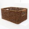 Imitation Rattan Storage Basket Household Large-capacity Clothes Sundries Desktop Snacks Toys Sorting Kitchen Storage Basket