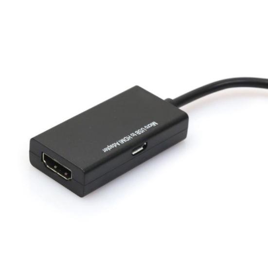 Micro USB Male To HDMI-compatible Female High Clarity Adapter Converter Cable for Phone HDTV Monitor