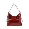 Lazy Wind Bag Women'S Large-Capacity Casual Versatile Shoulder Messenger Bag Design Sense Commuter Tote Bag