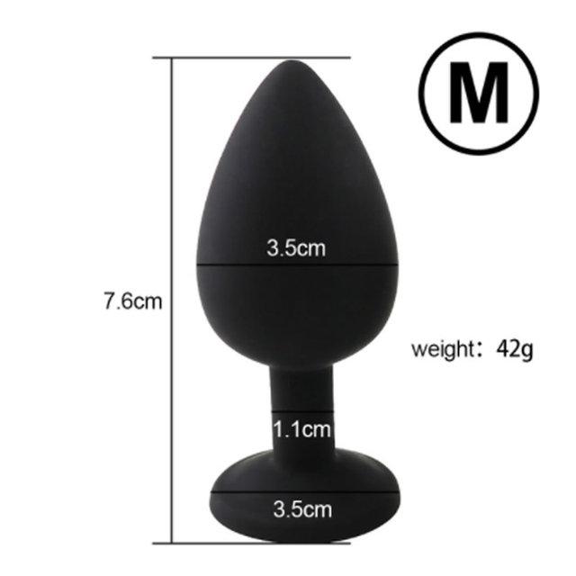 Masážní přístroj prostaty Anální anální kolík Anus Rozšiřitelný Bdsm Bondage Sex Anální kolík Erotické doplňky Bullet Vibrator Sexuální hračky pro ženy