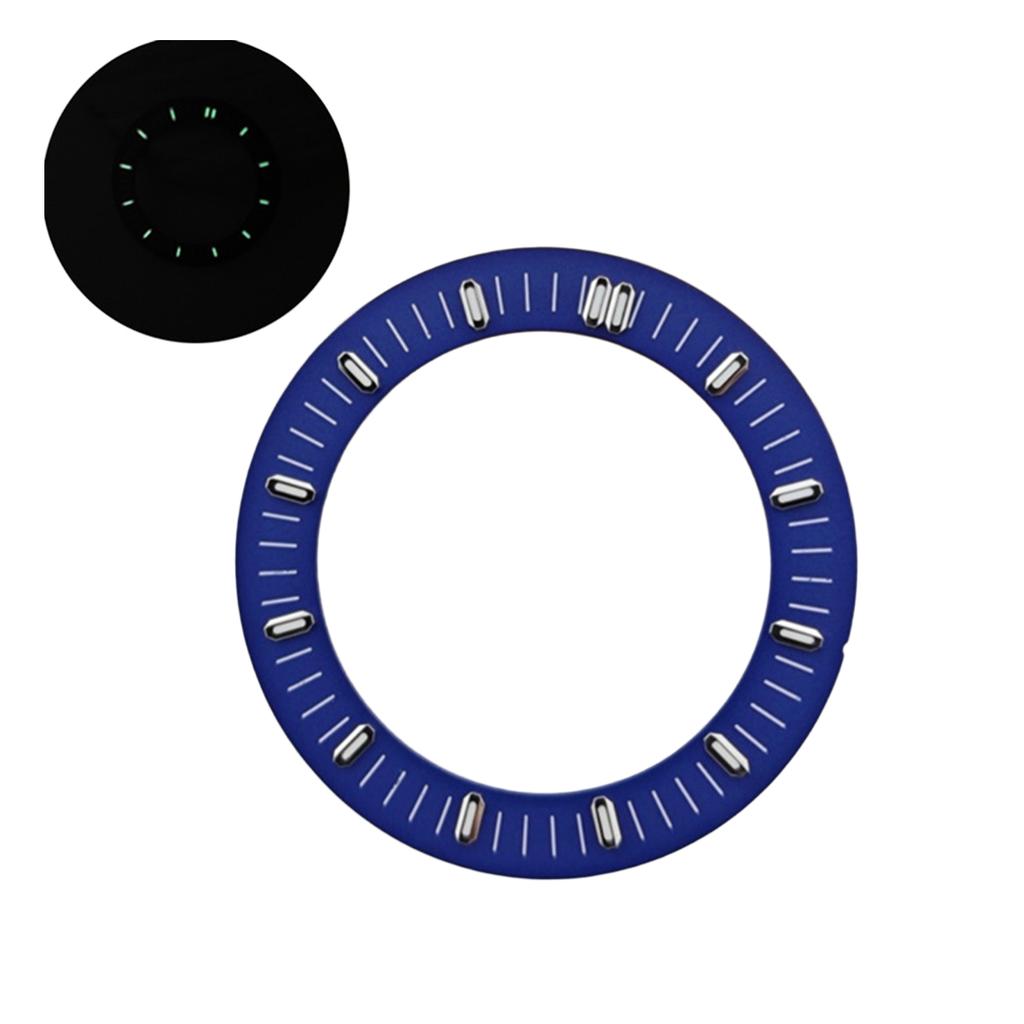 31MM Skelett Zifferblatt für NH70 NH35 NH36 Uhrwerk Grün Leuchtend Mechanische Uhr Modifikationszubehör