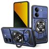 For Magsafe Magnetic Ring Armor Case For Xiaomi Poco M7 Pro Poko Little M7Pro 5G Wireless Charging Shockproof Cover