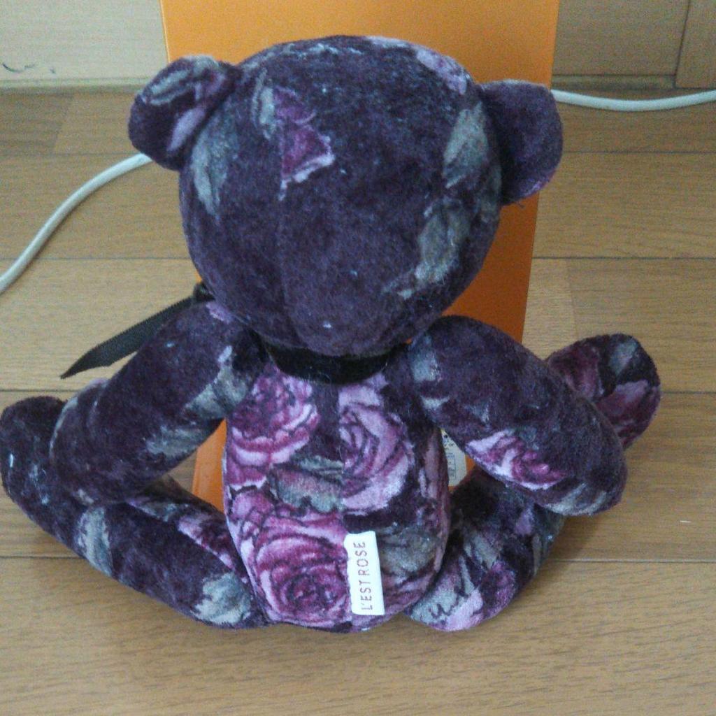 [USED] LEST ROSE Teddy Bear Plush Toy