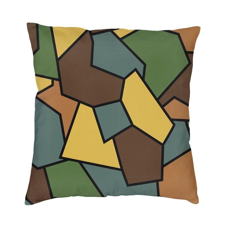 Luxury World War German Camouflage Sofa Cushion Cover Polyester Military Army Camouflage Pillow Case Decoration Pillowcase