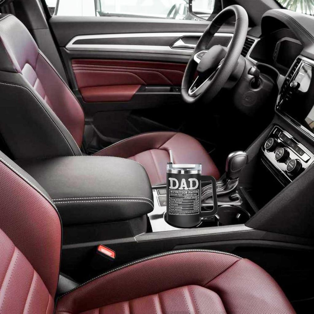 Good Gifts for Dad Who Has Everything,dad Est 2025 Insulated Coffee Tumbler for Dad 40 oz, Best Gifts for Father In Law