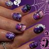 Halloween False Nail Plastic Nail Stickers Featuring Ghostly Bat Pumpkin Designs For Costume Party Beauty Access