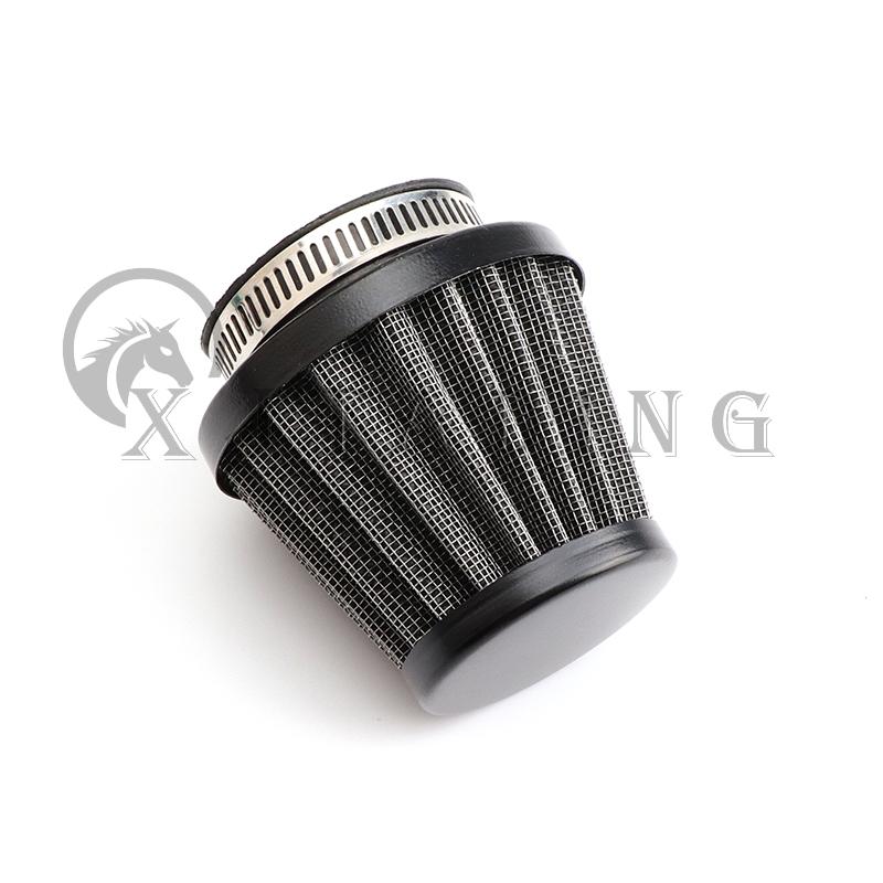 Motorcycle 35mm 38mm 42mm 45mm 48mm Mushroom Head Air Filter Cleaner Intake Pipe Modified Scooter Pit Dirt Bike ATV Universal