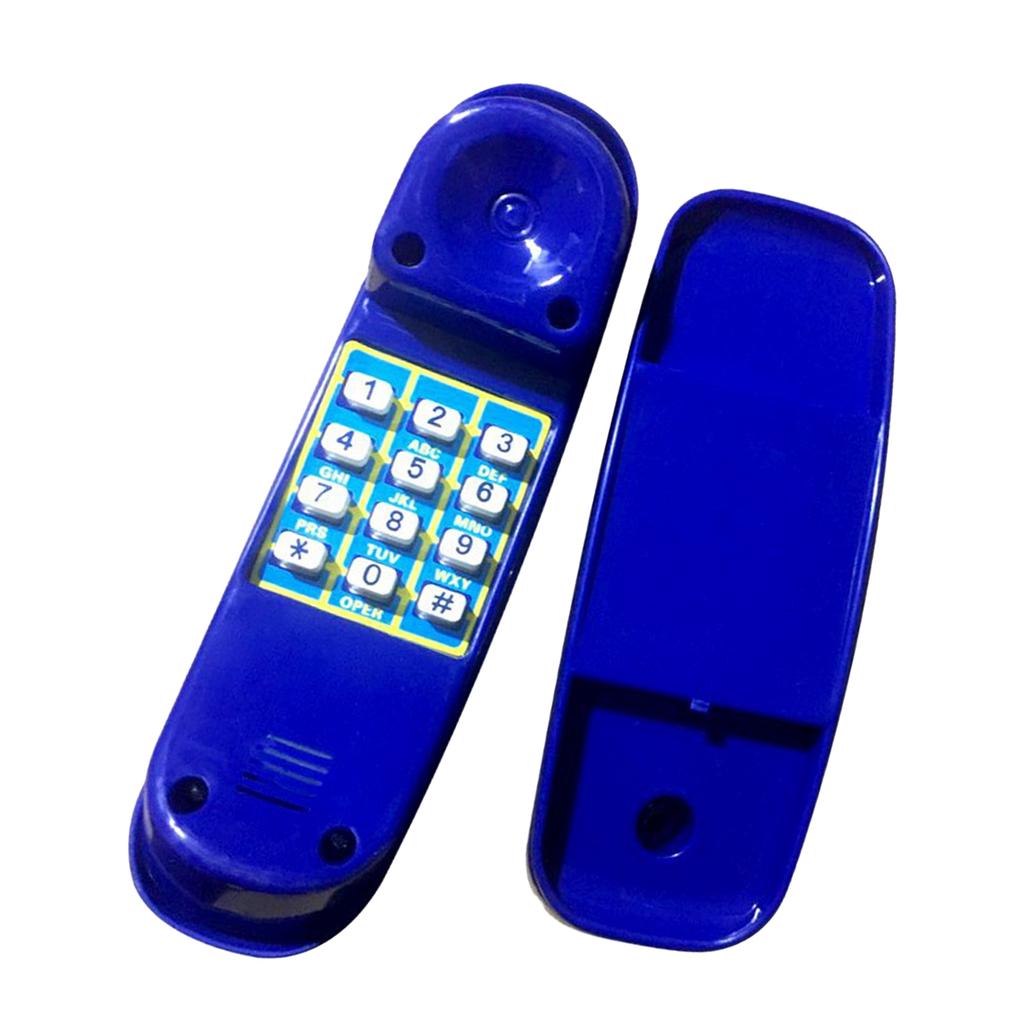 Swing Set Phone Toys Outdoor Equipment Pretend Play Numeric Key Telephone Child No Voices Simulation Telephone for Boys Girls