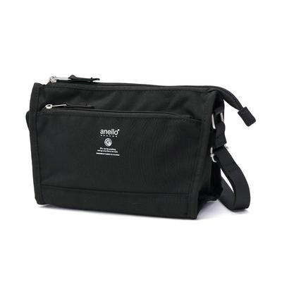 CABIN Mini Shoulder Bag, Crossbody Bag, Small, Lightweight, Water-Repellent, Perfect for Outings and Daily Use, GTM0173Z, Dark Black DBK