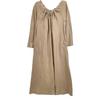 Deuxieme Classe Beige Linen Long Sleeve Dress Dress Not Written beigeUsed