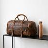 Genuine Leather Travel Duffel Bag Weekend Luggage Buffalo Leather Duffle Bag