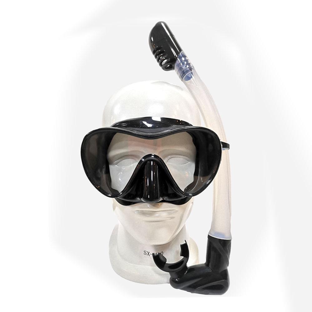 Anti-Fog Dry Snorkel and Dive Mask Set