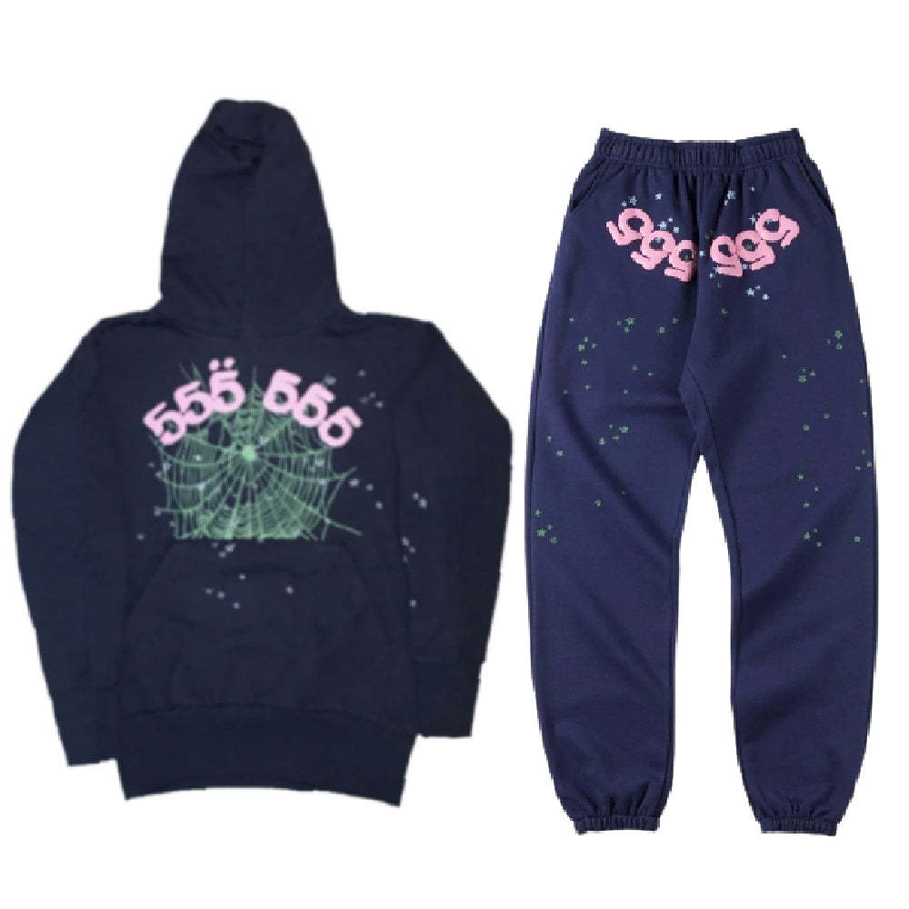999 Club Black Spider Global Sportswear Spider World Sweatshirt Sweatpants Sp5der Cover
