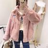 Women's Plush Lambswool Coat - 2025 Autumn/Winter Fleece-lined Loose Cotton-padded Jacket