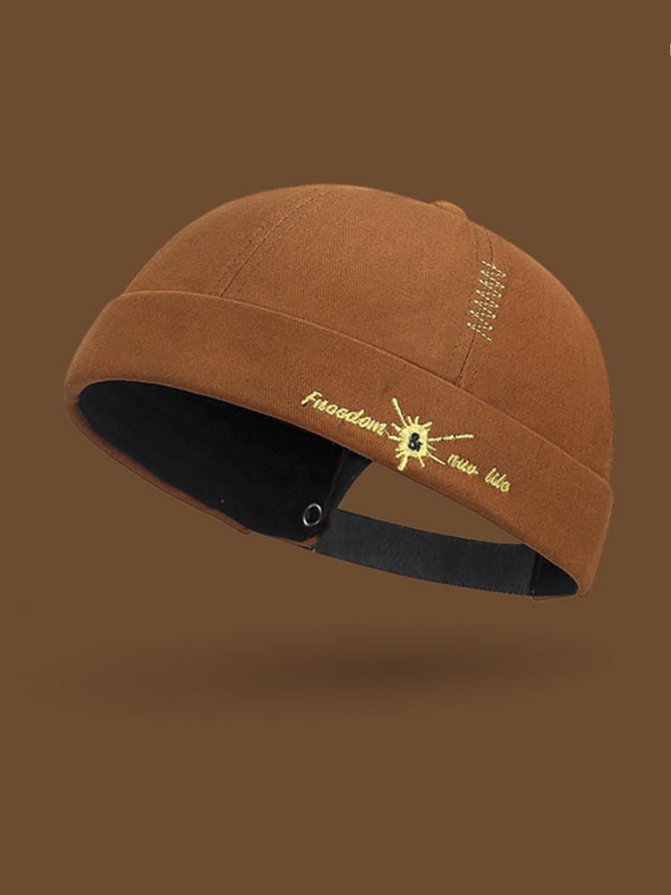 Personalized Letter Embroidery Farmer Hat - Unisex, Versatile, Trendy Hip-Hop Cap