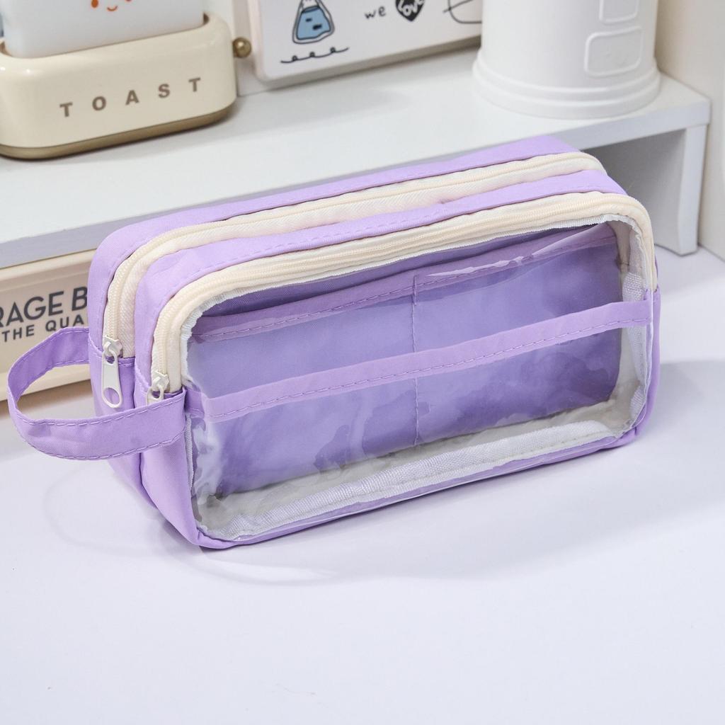 2024 Large Capacity Pencil Case for Girls: Stylish, High-Value Student Box with Advanced Design for Elementary School