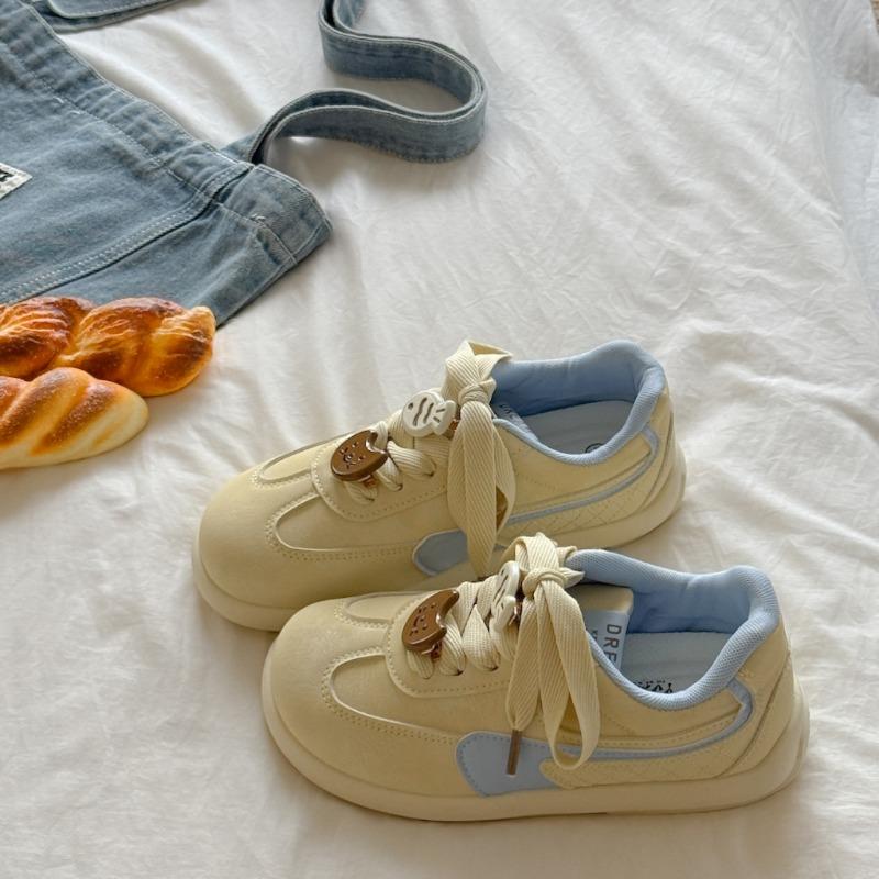 Campus style school season student women autumn new versatile casual lightweight retro sneakers women