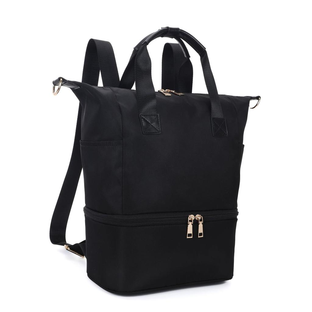 Multifunctional Double Shoulder Mother and Baby Bag Thermal Insulation Portable Tote Backpack Large Capacity