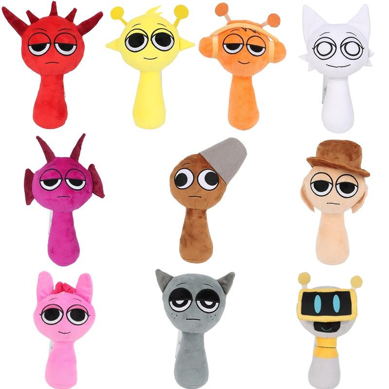 Sprunki Pliušiniai Kimštiniai Lėlės Žaidimų Žaislai Animacinis Mielas Minkštas Kimštas Incredibox Pagalvės Žaislas Vaikams Gimtadienio Kalėdų Dovanos