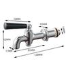 Wall-Mounted Hot Water Kettle Faucet