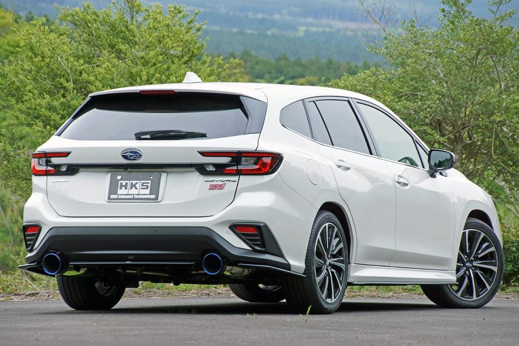 HKS Automotive Sportsauspuff Super Turbo Auspuff Subaru Levorg Fahrzeuginspektionskompatibel Ansaug- und Abgasanlagenteile 4BA-VN5 CB18(TURBO)