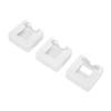 3PCS Silicone Protect Case Fit for RODE Wireless Go II Microphone System Shockproof Mic Protective Cover White