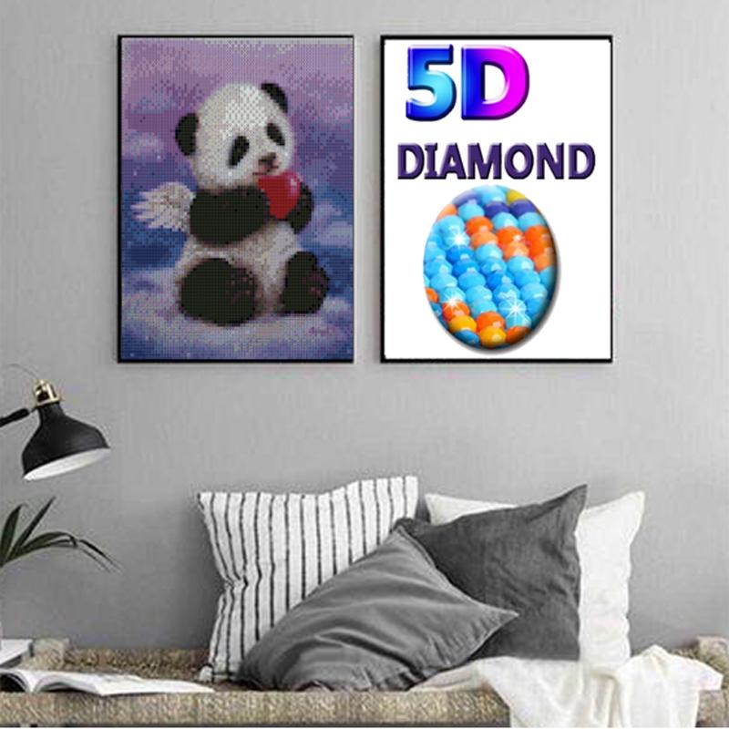 Buy Full 5D DIY Diamond Embroidery Full Drill Cross Crafts Stitch Kit ...