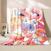 Multiple Sizes Pokemon Cute Sylveon Eevee Flannel Blanket for Home Sofa Office Break Blanket Children Student Kids Luxury Gifts